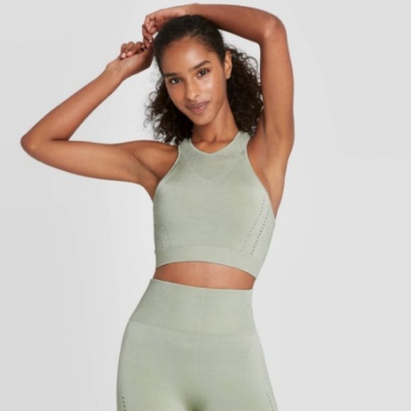 Joy Lab Mesh Racerback Sports Bra - Picture 1 of 7